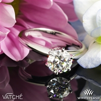 Vatche U-113 Solitaire Engagement Ring