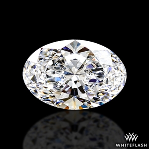 1.02 ct D VVS2 Oval Ideal lab diamond