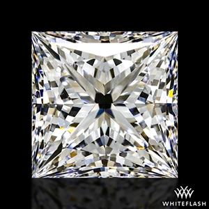 1.21 ct E VS1 Princess Ideal lab diamond