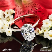 Valoria Tulip Solitaire Engagement Ring