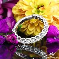 Annette's U-Prong Three Quarter Eternity Diamond Wedding Ring