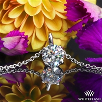 Four-Prong Timeless Diamond Pendant