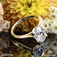 Valoria Tulip Solitaire Engagement Ring