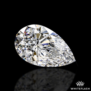 1.01 ct D VVS2 Pear Ideal lab diamond