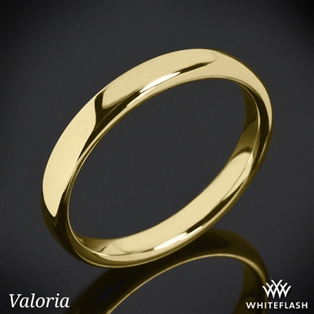 Valoria European Comfort Fit Wedding Ring