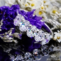 Custom 5 Stone Oval Diamond Band