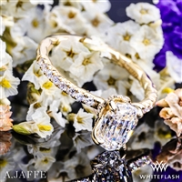 A. Jaffe ME2175Q Classics Diamond Engagement Ring